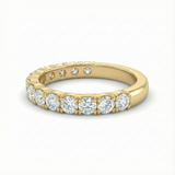 The Maddie Pave Wedding Band