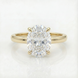 The Juliet Oval Solitaire