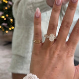 The Estelle Oval Engagement Ring