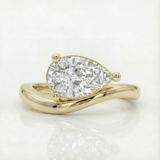 The Pear Pinky Promise Ring