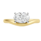 The Oval Pinky Promise Ring