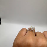 2ct F/VS1 Lab Grown Princess Cut Engagement Size 9.5