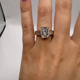 3ct Emerald Lab Grown Diamond Size 5