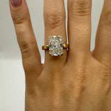 4ct Radiant Lab Grown Diamond Size 5