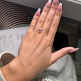 2.76ct Fancy Pink Oval Diamond