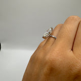 2.5ct Marquise Lab Grown Diamond Engagement Ring Size 6.5