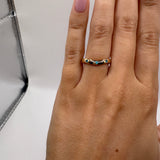 Wedding Band Blue Size 6