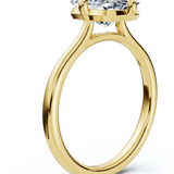 The Juno Cushion Solitaire