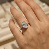 The Juliet Pave Oval Engagement Ring
